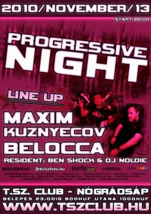 Progressive Night flyer