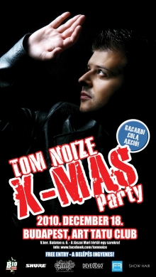 Tom Noize X-Mas Party flyer