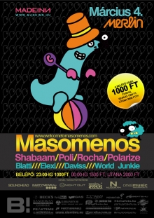 Made Inn presents: Masomenos flyer