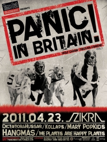 Panic in Britain flyer