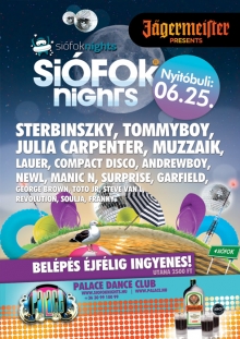 Siófok Nights Opening Party flyer