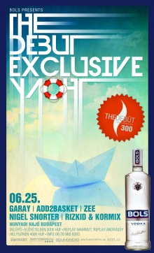 The Debut Exclusive Yacht flyer