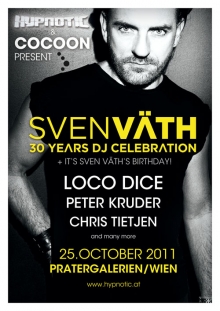Sven Väth Birthday Party flyer