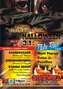 Halloween Party Night flyer