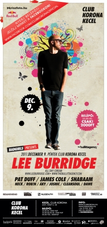 Lee Burridge flyer