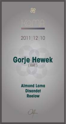 KoMA: Gorje Hewek (live) flyer
