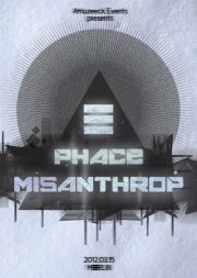 Amuzeeck Events presents: Phace and Misanthrop flyer