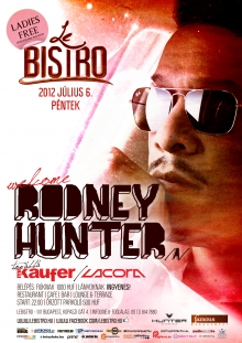 Rodney Hunter @ Le Bistro flyer