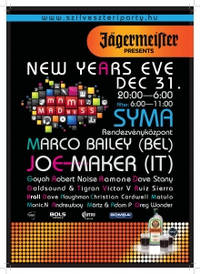 MNML Madness - New Years Eve flyer