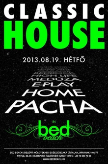 Bed Beach - Classic House Party flyer