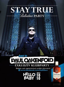 Paul Oakenfold - Hello Baby flyer