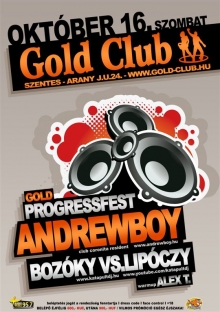 Gold ProgressFest flyer