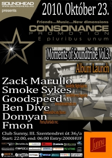 Consonance Special flyer