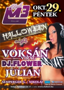 Halloween party m3 flyer