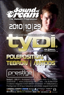 Sound Of Cream With Tydi flyer