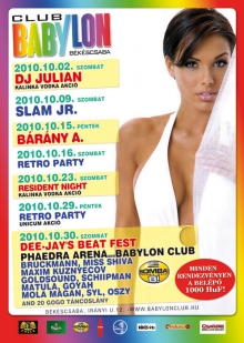 Dee-Jay's Beat Fest flyer