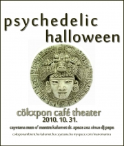 Psychedelic halloween és Cöki Jam! flyer
