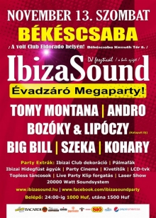 Ibiza Sound flyer