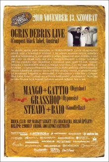 LIQUOR STORE pres. OGRIS-DEBRIS Live flyer