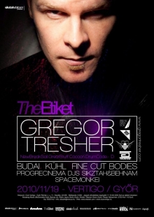 The Etiket with Gregor Tresher flyer