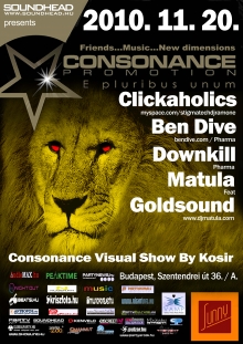 Consonance Promotion flyer
