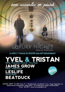Luxury Nights House Edition flyer