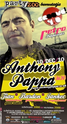 Groove! 4.0.with Anthony Pappa (UK) flyer