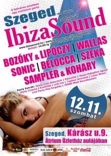 Ibiza Sound Fesztivál flyer