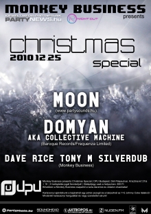 Monkey Business presents Christmas Special flyer