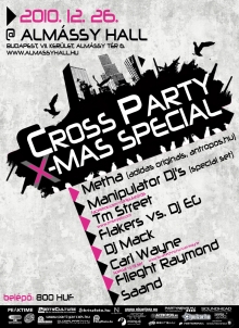 Cross Party Special X-Mas flyer