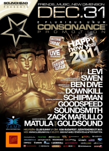 Consonance Special 2010 NYE Party flyer
