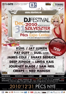 Hungarian DJ Festival Szilveszteri Party flyer