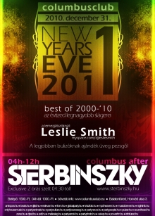New Years Eve 2011 flyer