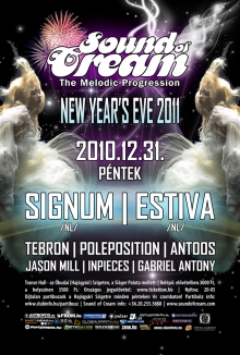 Sound Of Cream - New Years Eve 2011 with Signum & Estiva flyer