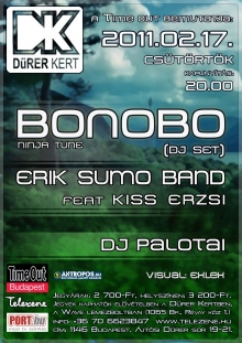 Bonobo (DJ set) flyer