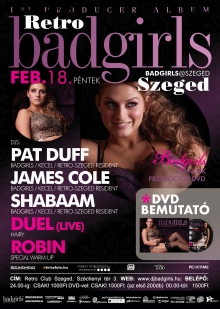 Badgirls DVD bemutató flyer