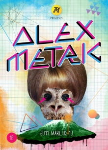 TMX presents: Alex Metric flyer