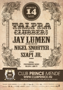 Talpra Clubber! flyer