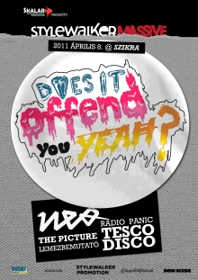 Does It Offend You, Yeah? flyer
