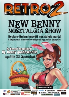New Benny Nosztalgia Show flyer