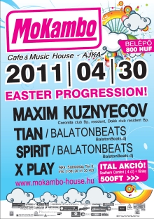 Easter Progression with Maxim Kuznyecov! flyer