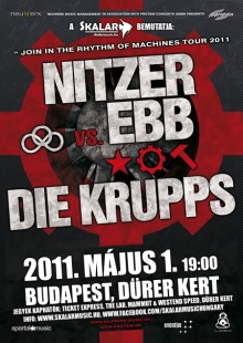 Nitzer Ebb & Die Krupps flyer
