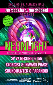 Need4Speed pres. Neonlight flyer
