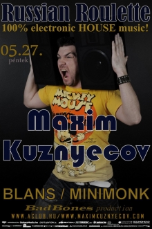 Russian Roulette with Maxim Kuznyecov flyer