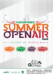 Futurevibez - Summer Open Air series flyer