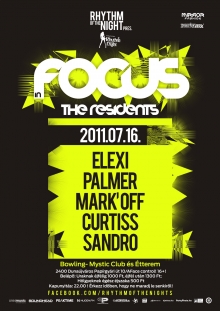In Focus The Residents flyer