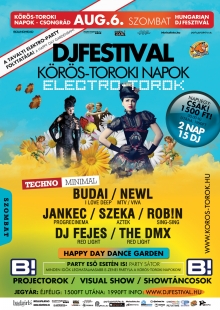 DJ Festival - Electro-Torok flyer