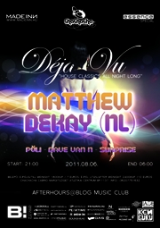 Matthew Dekay flyer