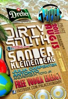 Dirty South & Sander Kleinenberg flyer