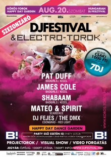 DJ Festival & Electro-torok flyer